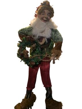 Rare Mark Roberts Christmas Elf Fairy Pixie Large limited edition 16”